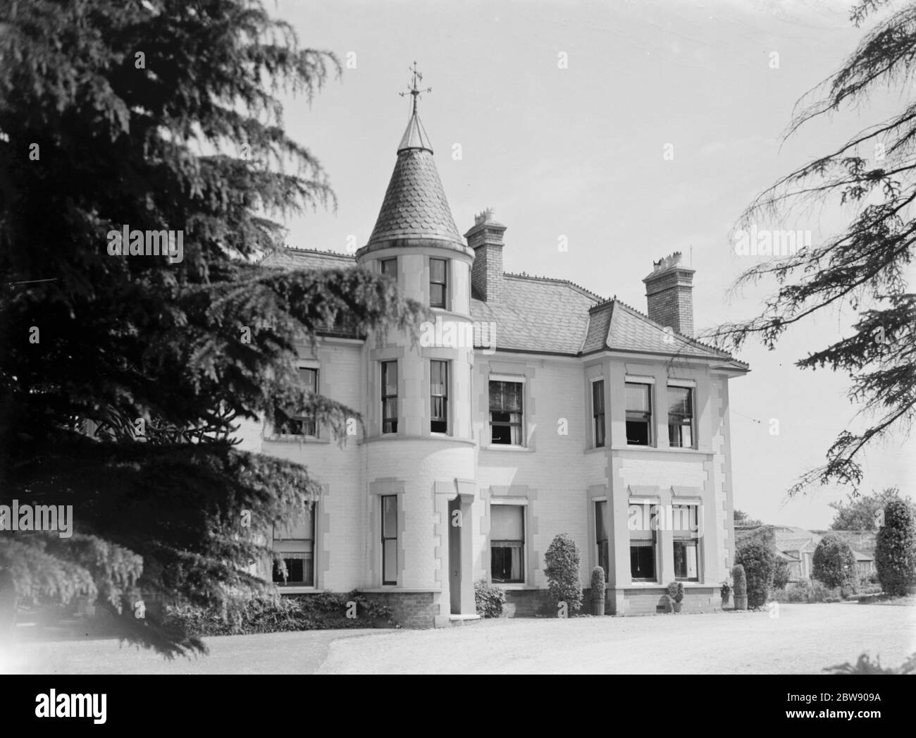 Casa Hillcroft a Crocken Hill , Kent . 1937 . Foto Stock