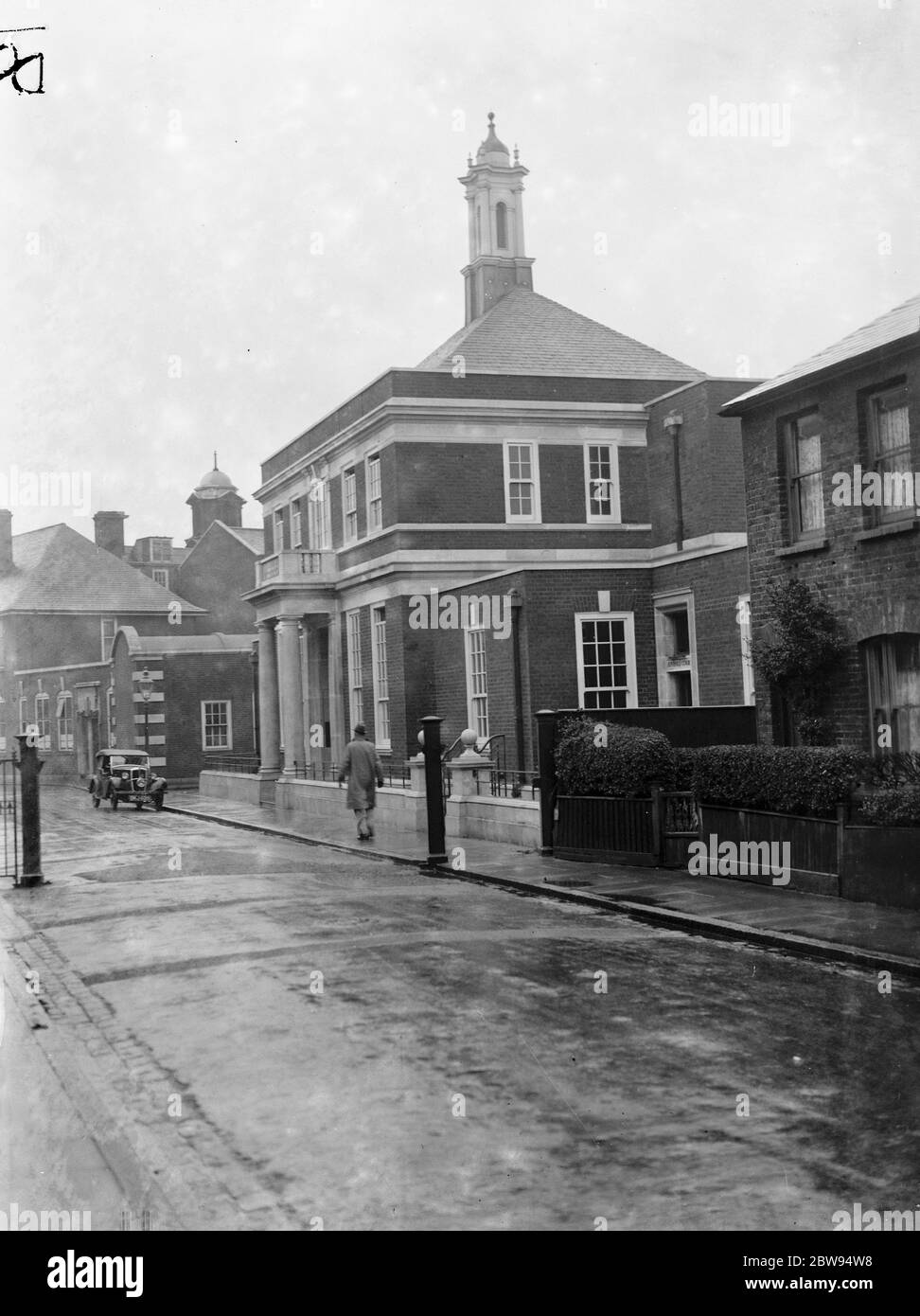 Nuovo edificio di corte giovanile a Bromley, Londra . Una vista esterna . 1937 Foto Stock