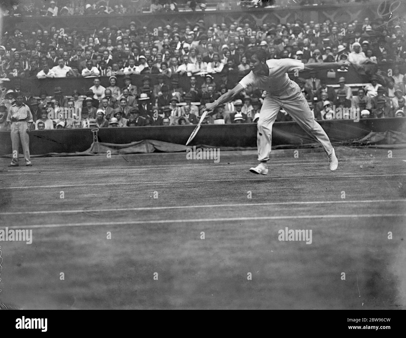 Scudi d'America battuto dopo grande partita con Andrews della Nuova Zelanda . 23 giugno 1932 Foto Stock