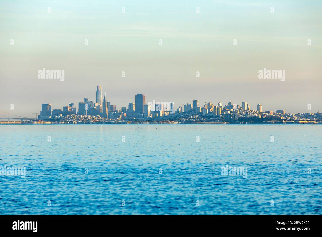 USA, California, San Francisco, skyline della città moderna Foto Stock