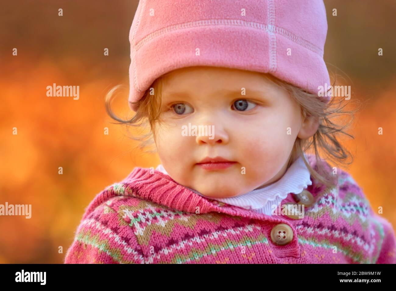 Ritratto di bambina Foto Stock