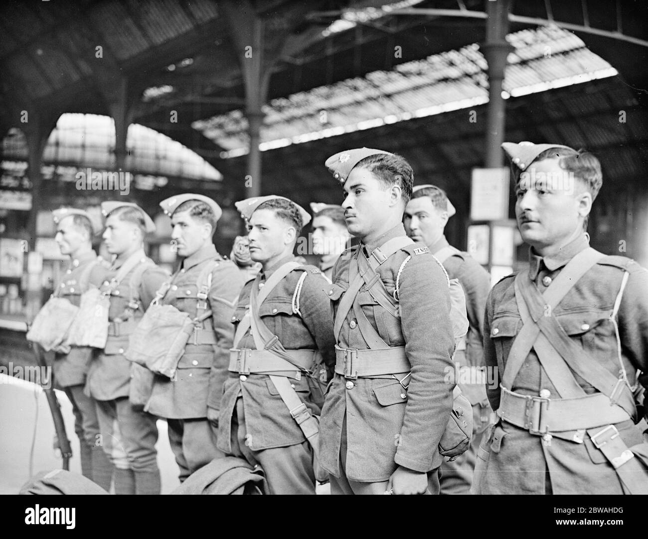 Truppe cipriote 6 maggio 1940 Foto Stock