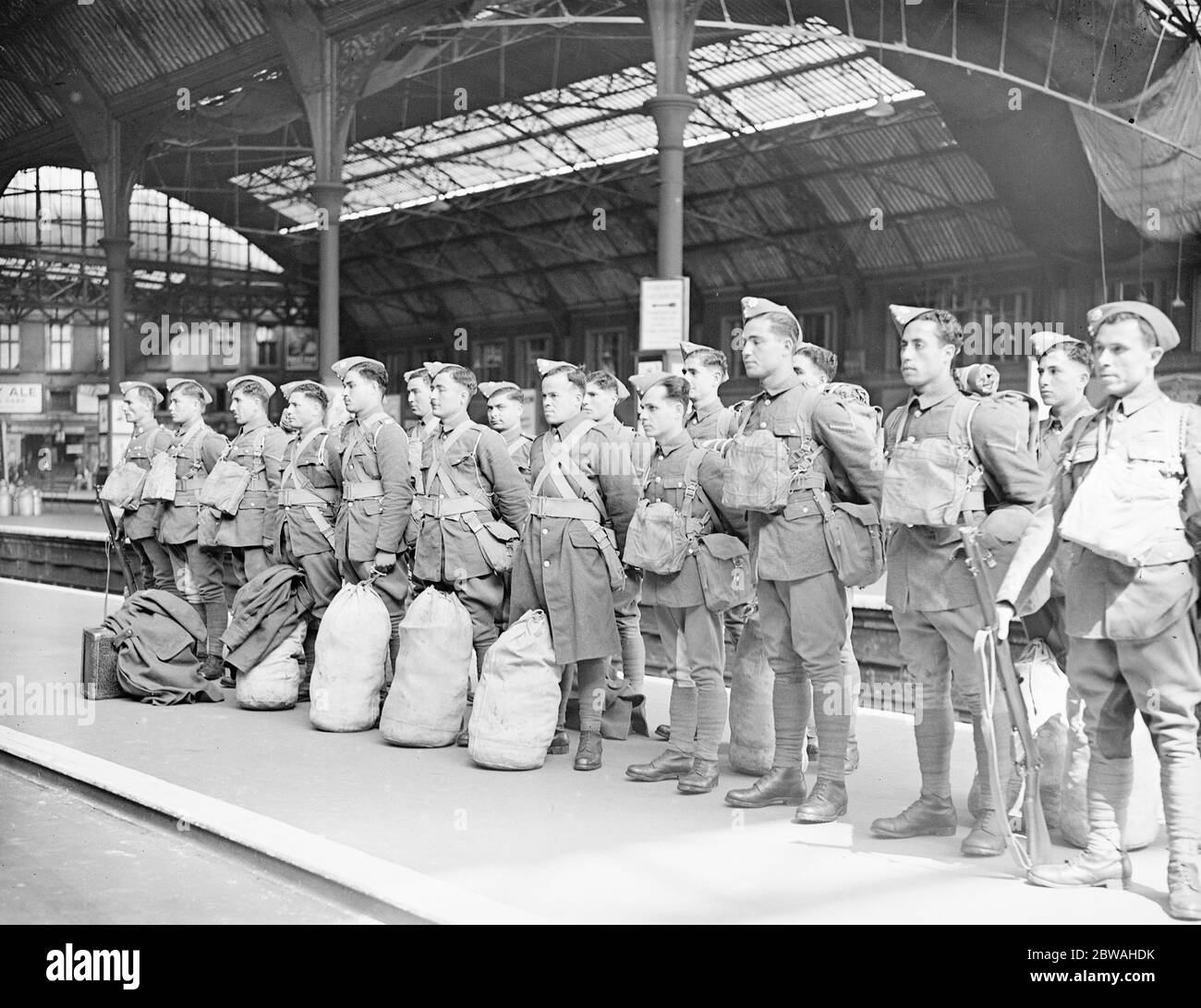 Truppe cipriote 6 maggio 1940 Foto Stock
