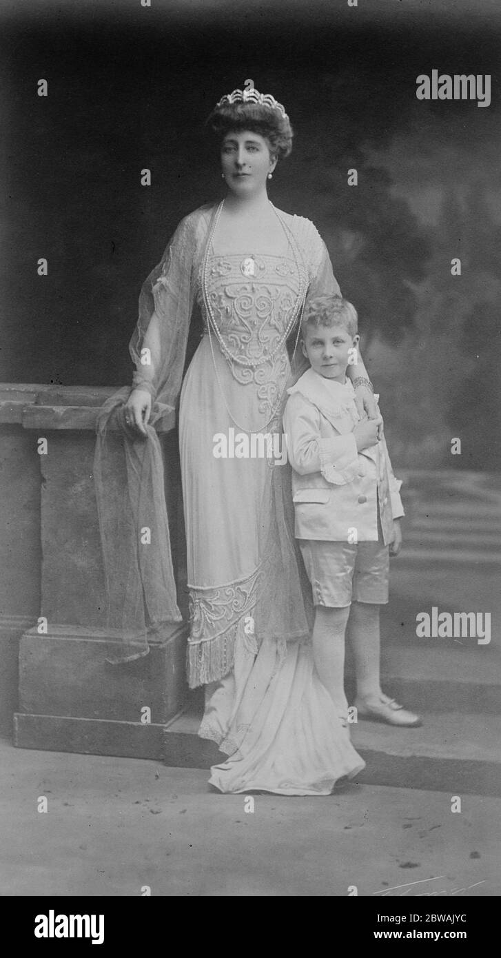 S.A.R. la Duchessa di Vendome Principessa Henriette del Belgio (30 novembre 1870 - 28 marzo 1948) Foto Stock