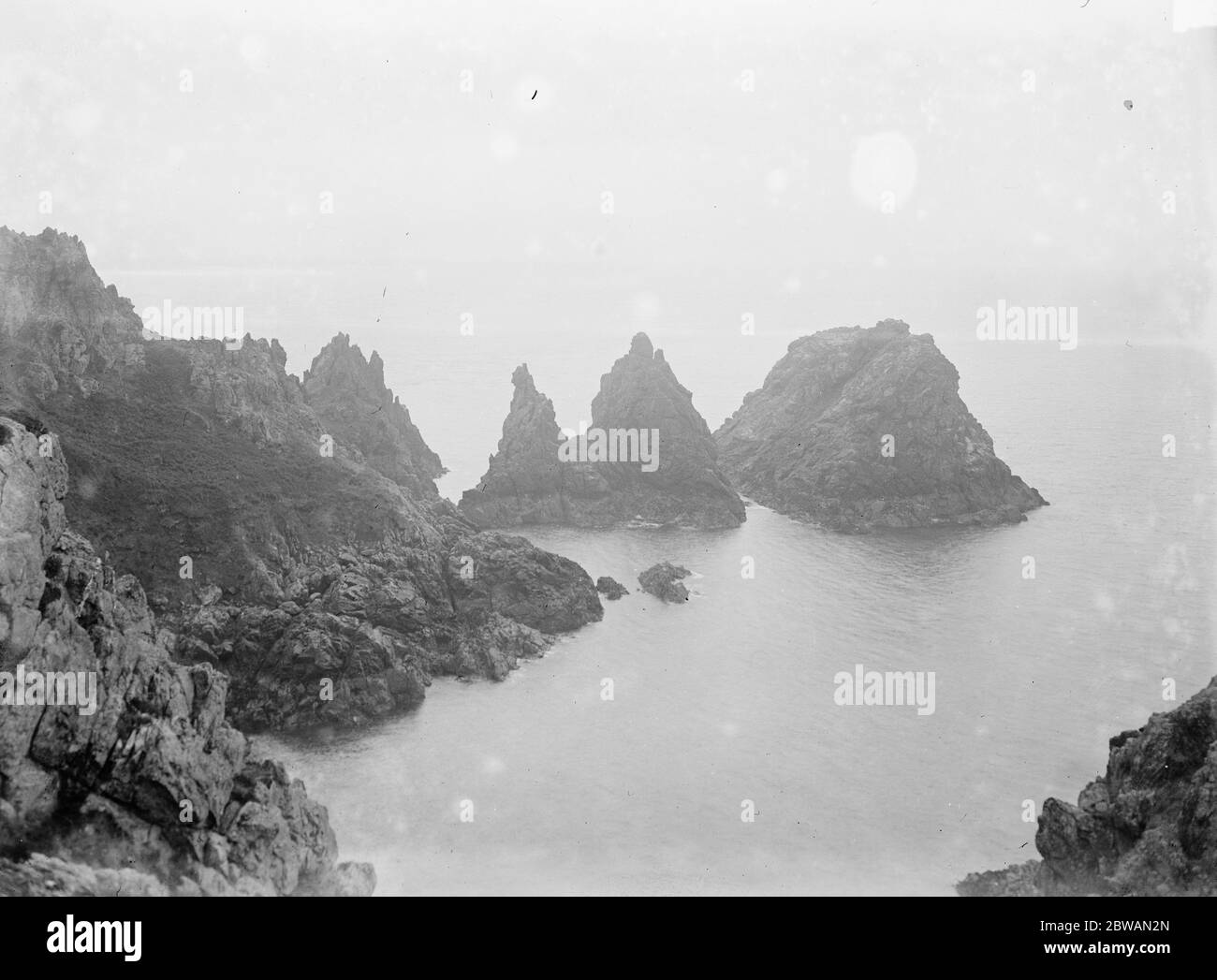 Guernsey , Jerbourg Point Foto Stock