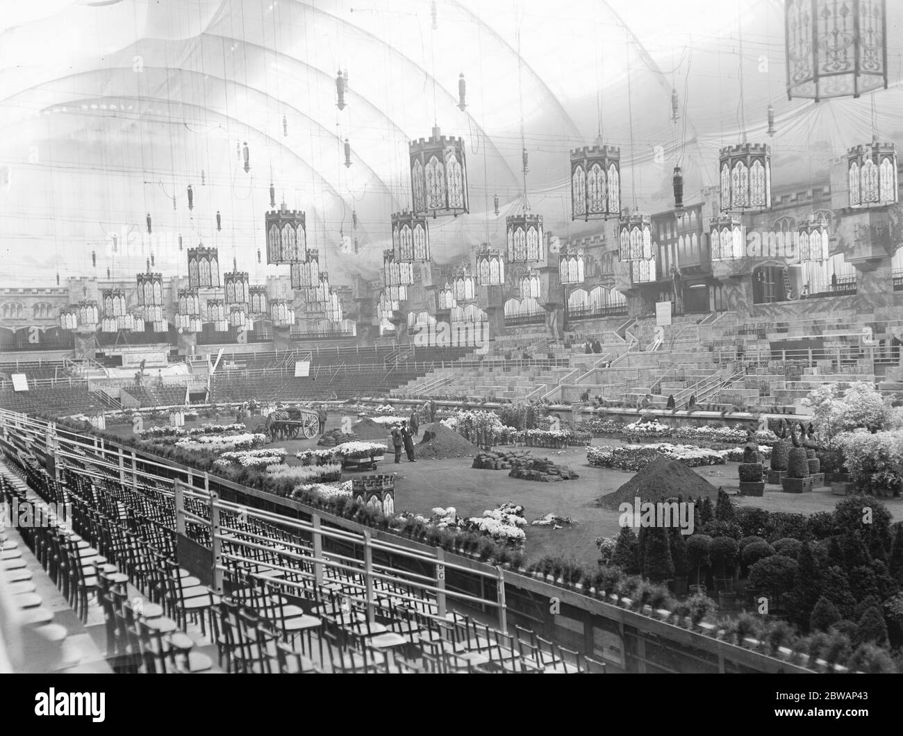 International Horse Show all'Olympia 1914 Foto Stock