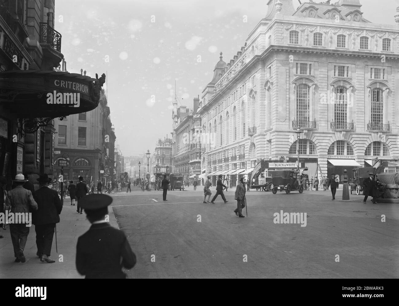 Londra Piccadilly 20 maggio 1927 Foto Stock