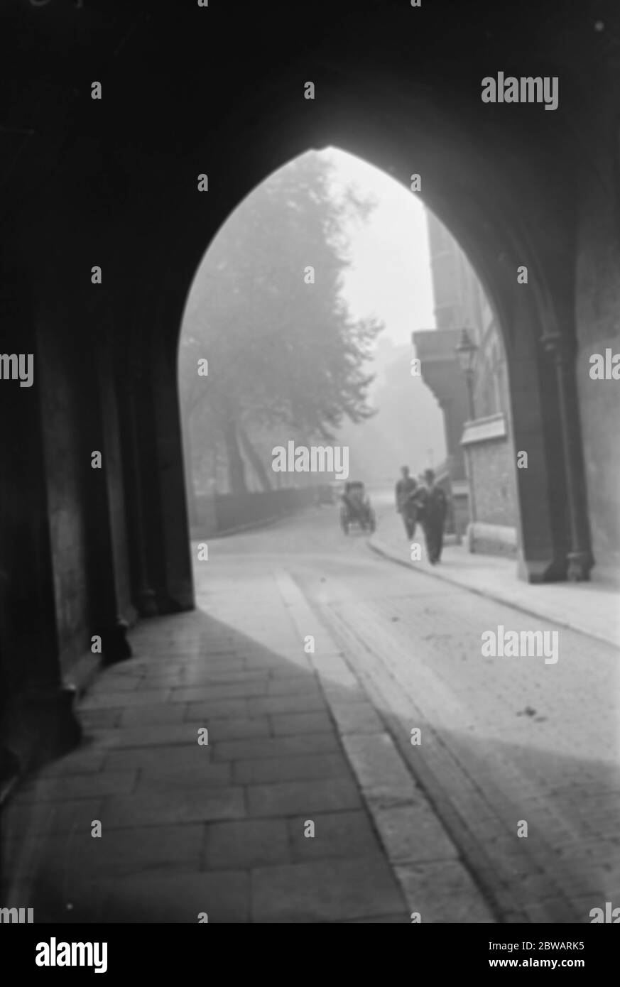 Il cantiere Dean' s , dall' entrata di Westminster 18 ottobre 1933 Foto Stock