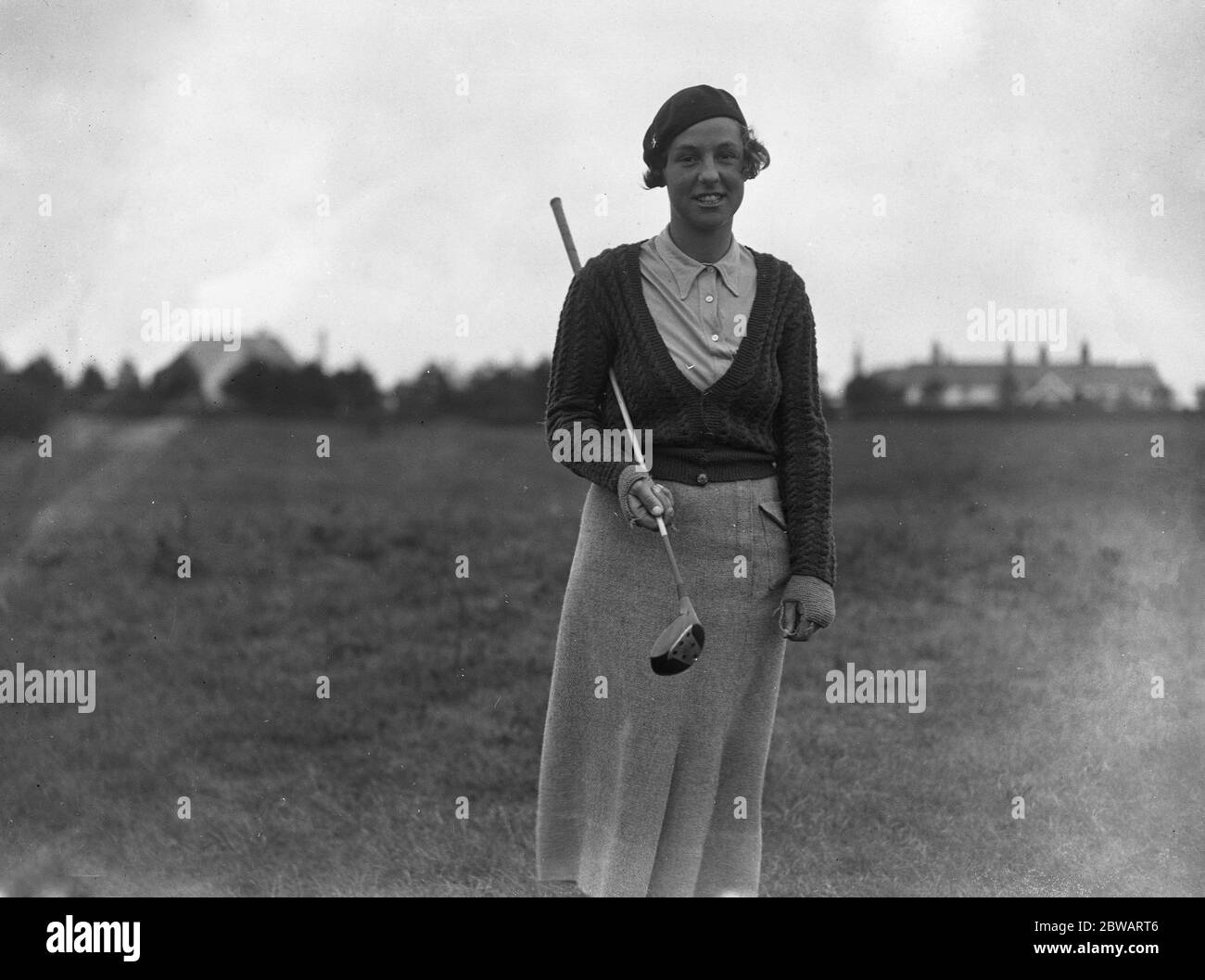 Ladies Golf Union English Ladies Close Golf Championship al Seacroft Golf Club , Skegness Miss Mary Johnson Foto Stock