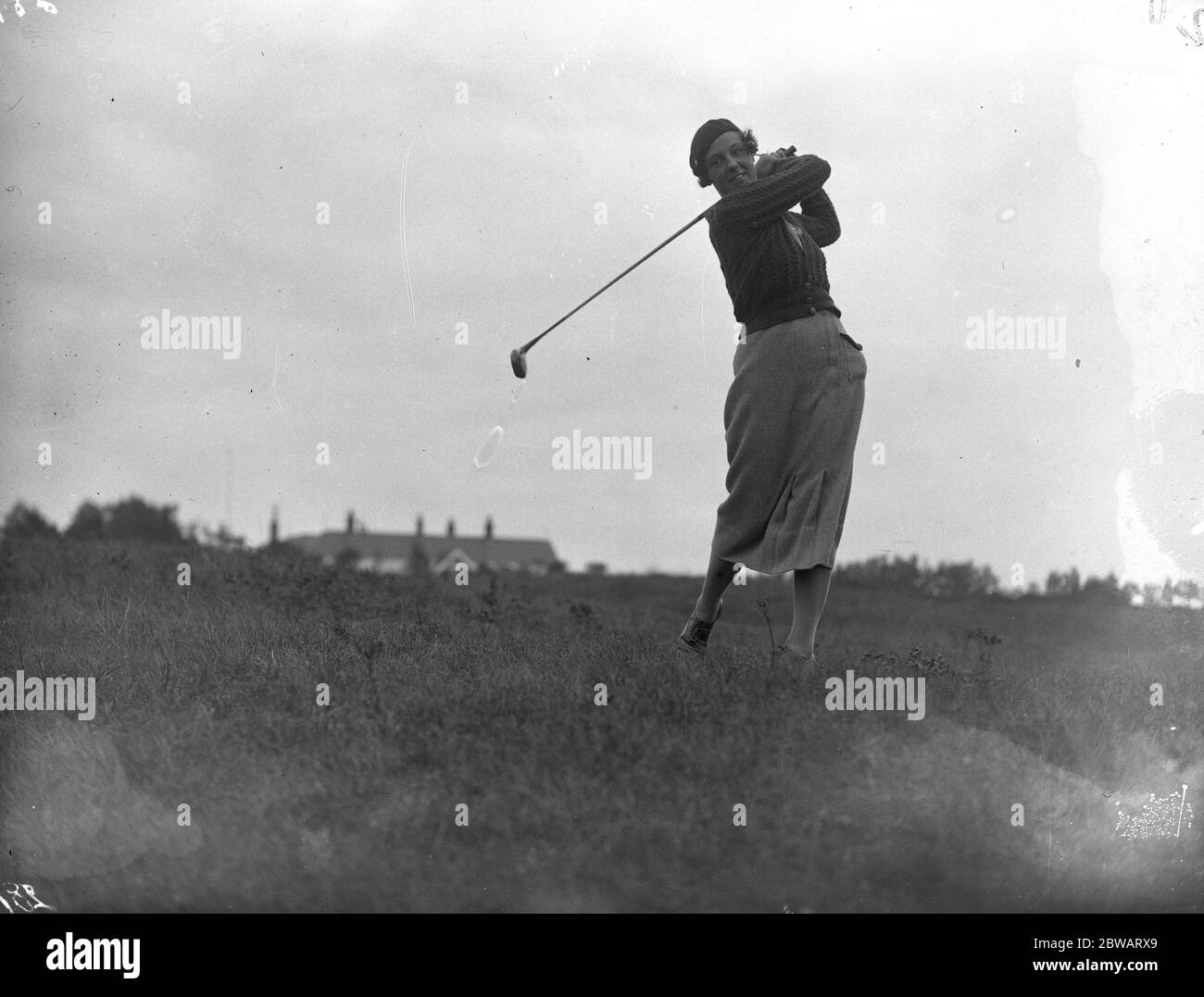 Ladies Golf Union English Ladies Close Golf Championship al Seacroft Golf Club , Skegness . Sig.na Mary Johnson ( Hornsea ). Foto Stock