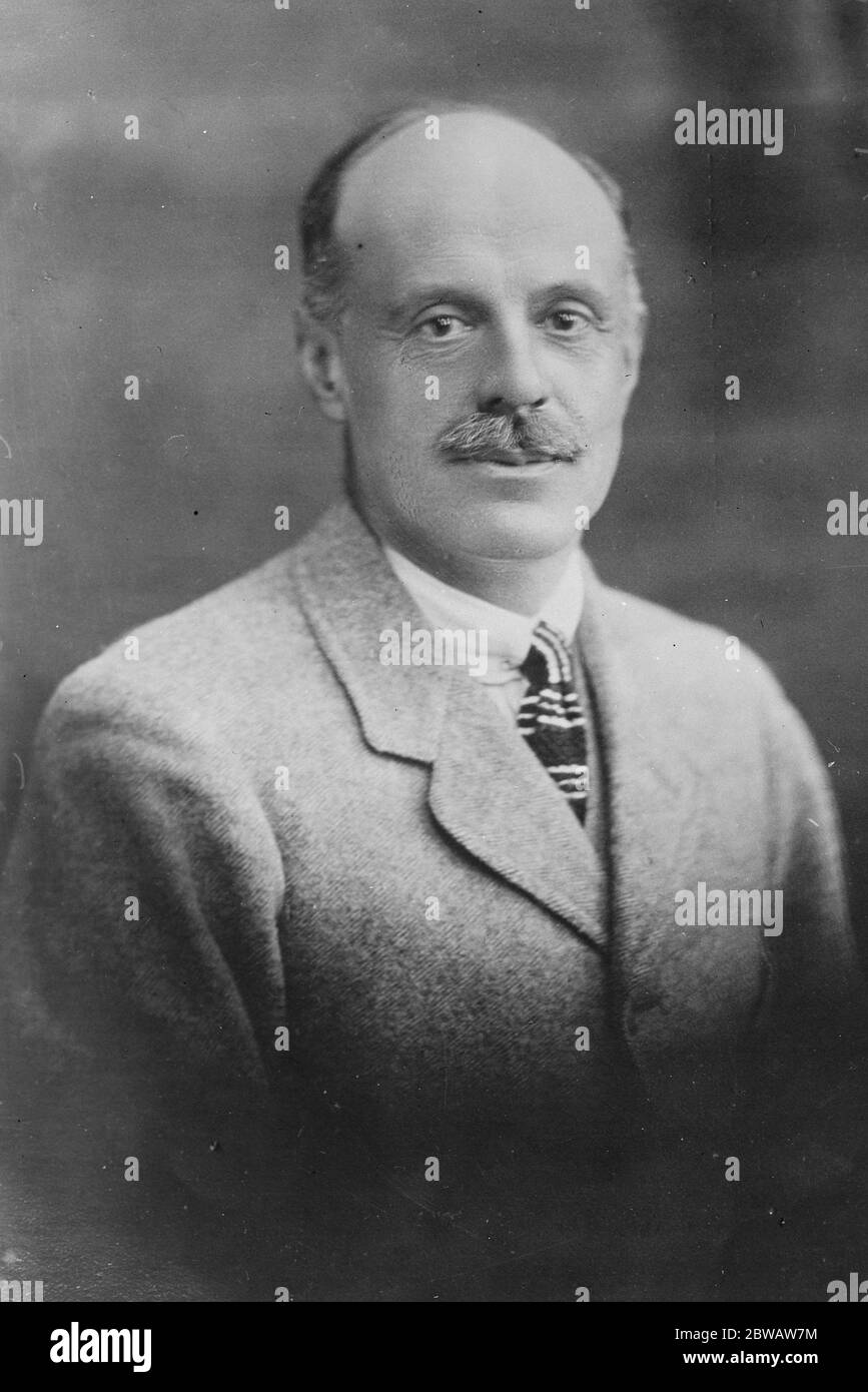 Sir Henry William Ramsey candidato conservatore, Olanda con la divisione di Boston 7 novembre 1922 Foto Stock