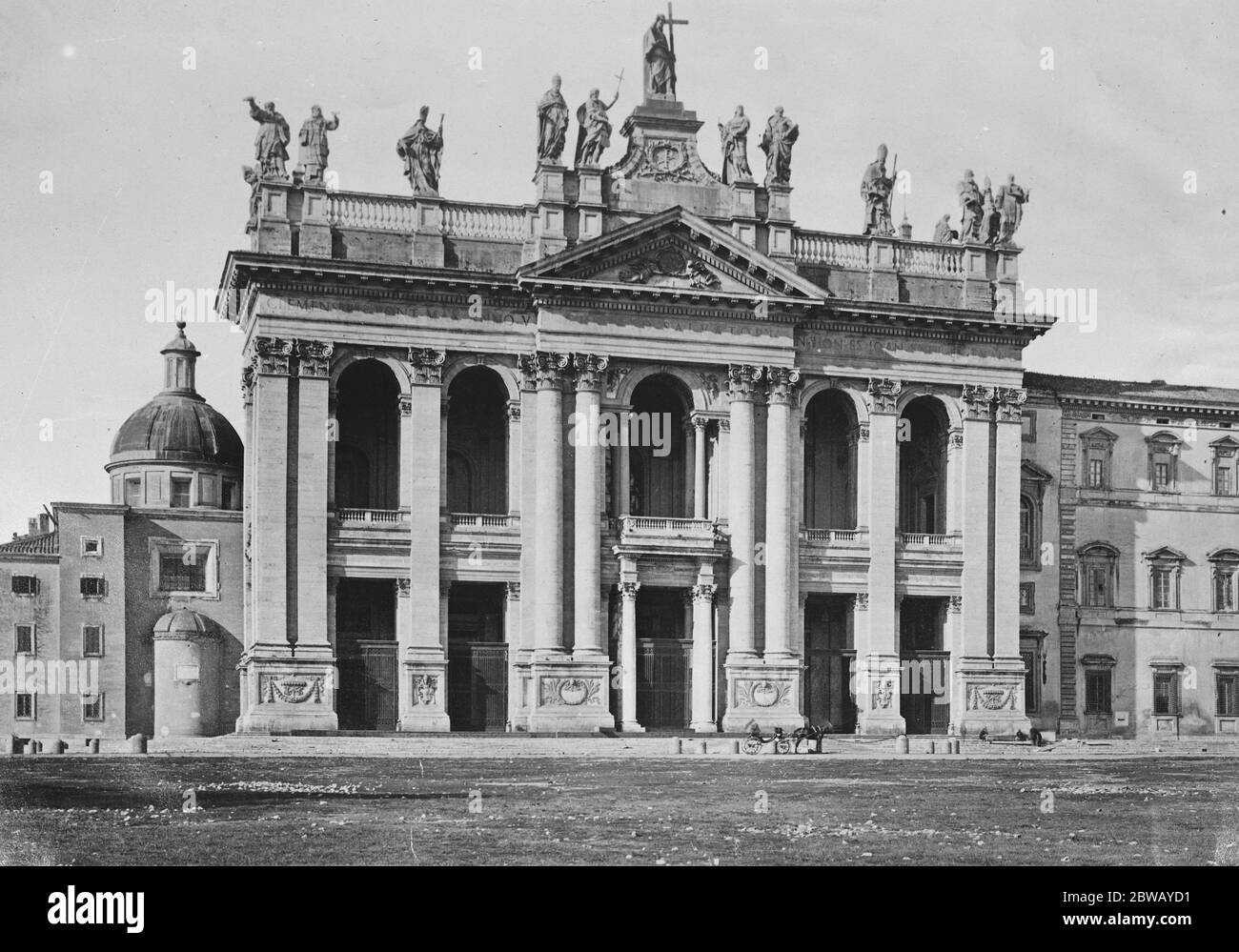 Roma Madre delle chiese dove Leone XIII sarà sepolto San Giovanni Lanterano , a Roma il 25 gennaio 1922 Foto Stock