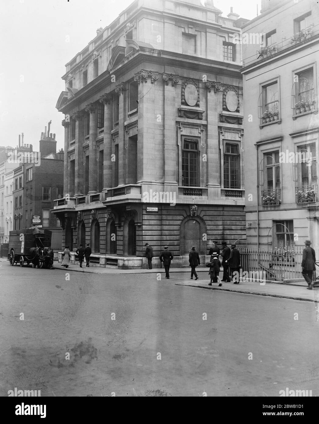Sunderland House , Westminster London , sede della Lega delle Nazioni 1919 Foto Stock