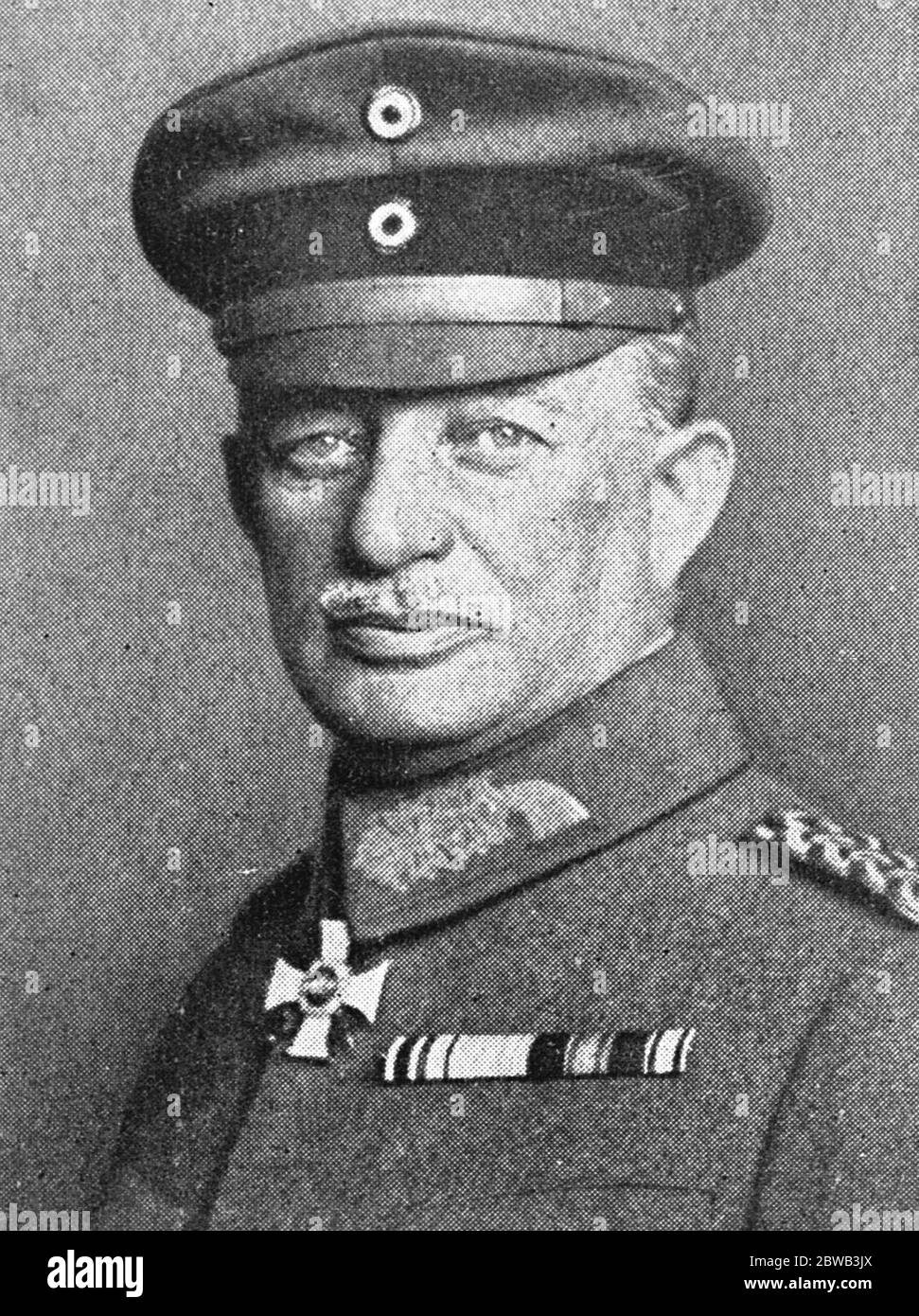 Generale von Dassel il generale che ha ricevuto pieni poteri nei distretti militari della Prussia orientale e occidentale 1923 Foto Stock