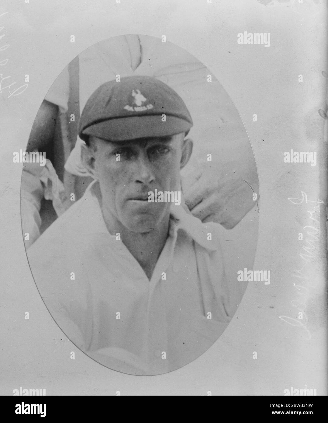 Quindici cricketers sudafricani scelti per visitare l'Inghilterra D.J. Meintzes (Transvaal), 4 marzo 1924 Foto Stock