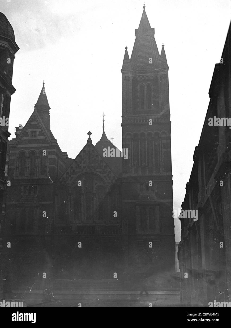 La King' s Weigh House Chapel in Duke Street , Londra . 28 gennaio 1932 Foto Stock