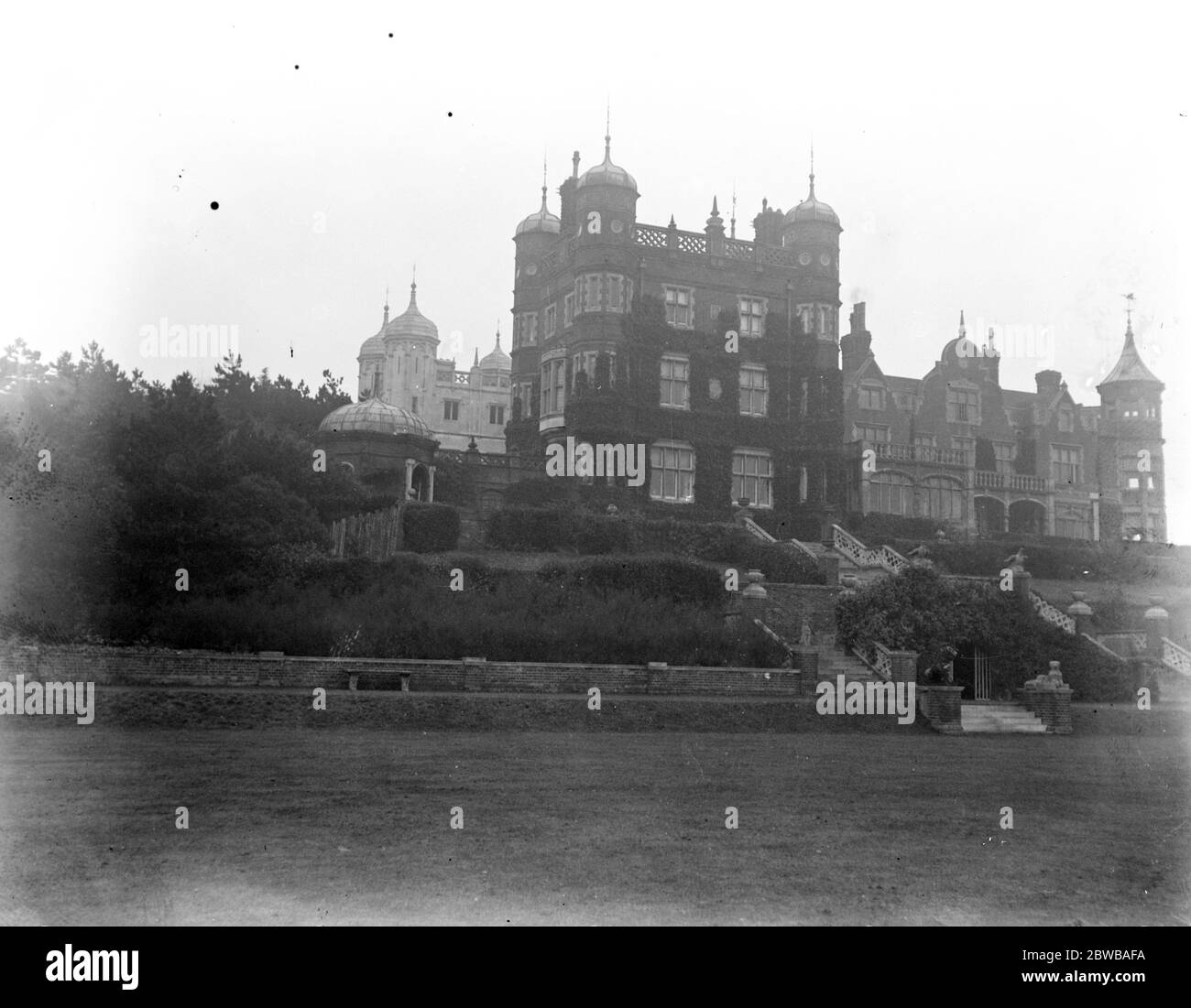 Bawdsey Manor , Suffolk . Residenza di Sir Cuthbert Quilter. 18 novembre 1922 Foto Stock