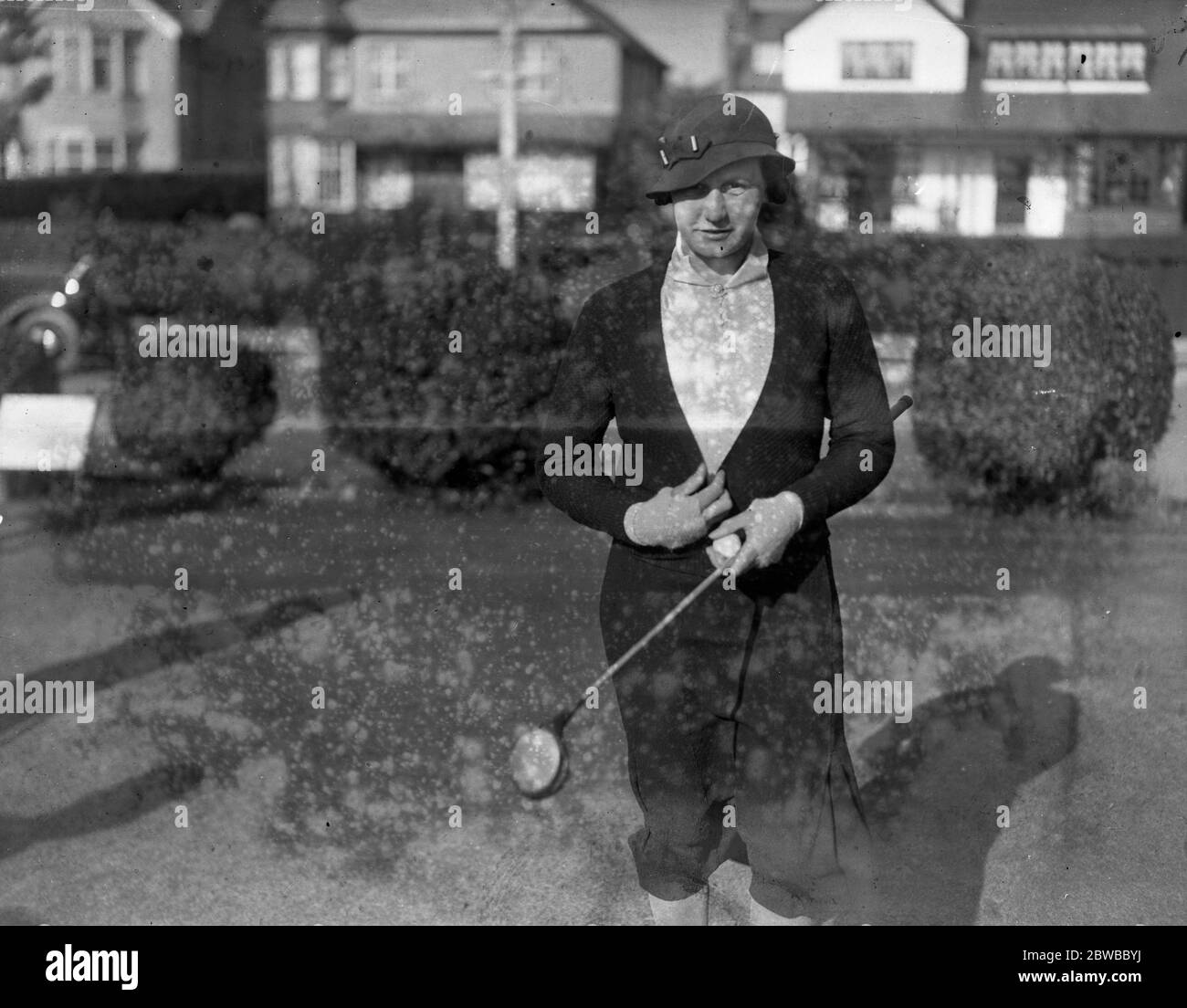 Campionato L G U a Seacroft , Skegness . Sig.ra H V Newton. Foto Stock