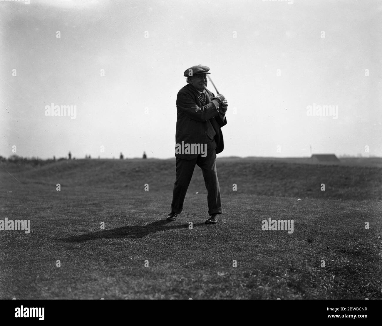 Torneo parlamentare di golf a Sandwich . Lord Southwark . Foto Stock