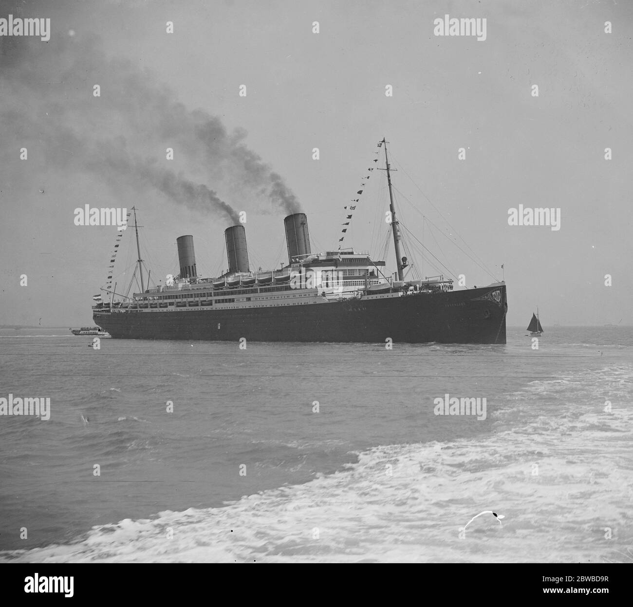 Vista della SS Vaterland Foto Stock