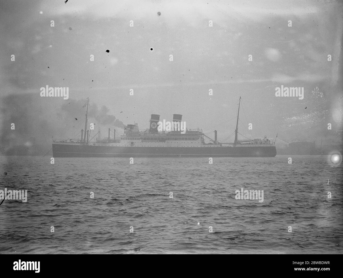 Il Blue Star Liner Almeda . Foto Stock