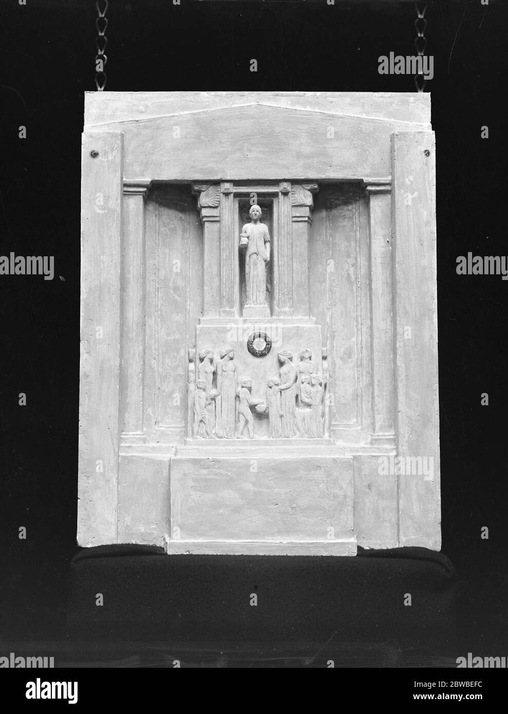 Il Monte degli Ulivi Memorial agli eroi di Allenby . La porta nord (disegno della sig.ra W J Palmer Jones ). 15 dicembre 1919 Foto Stock