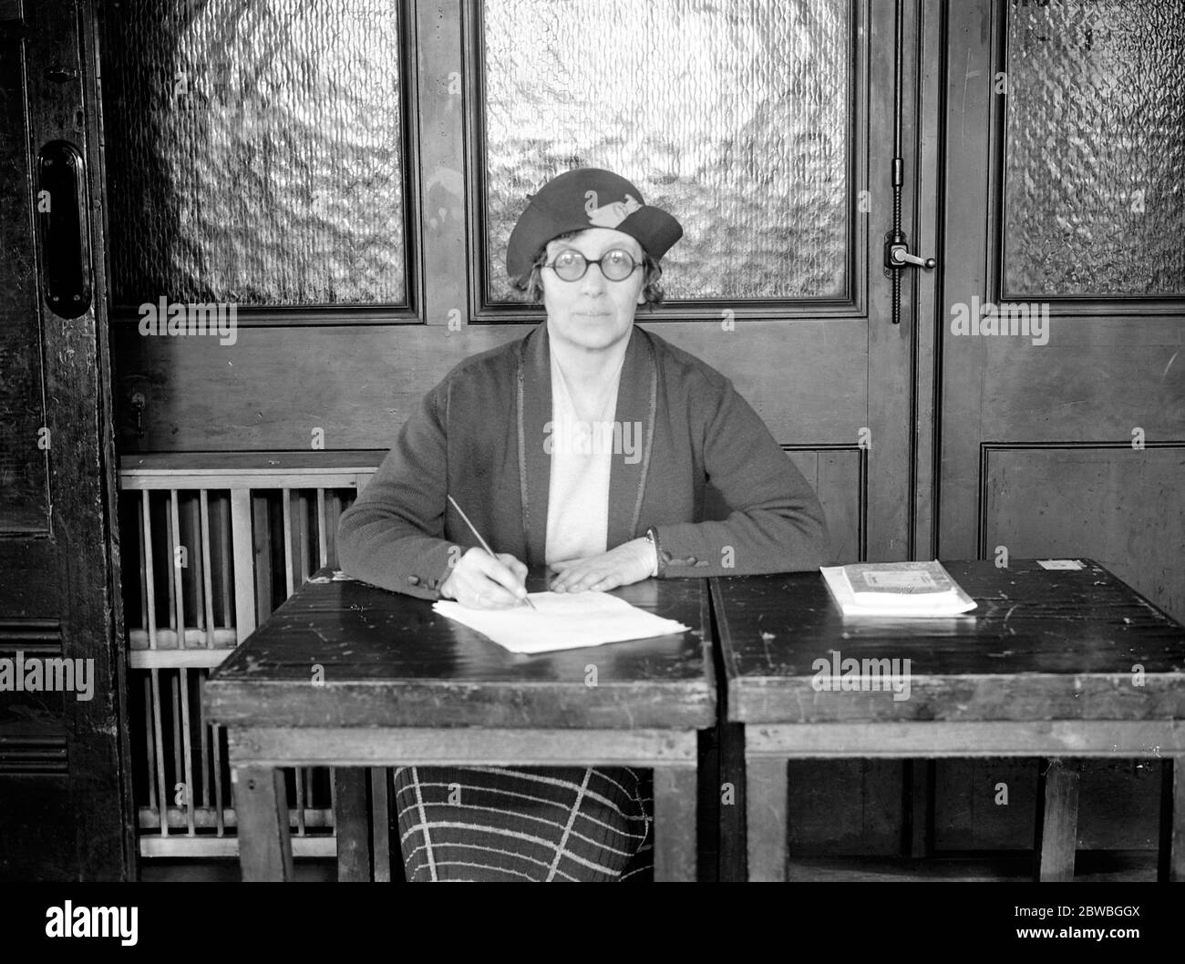 Elezioni generali . Hon Mary Pickford, MP, North Hammersmith. 9 ottobre 1931 Foto Stock