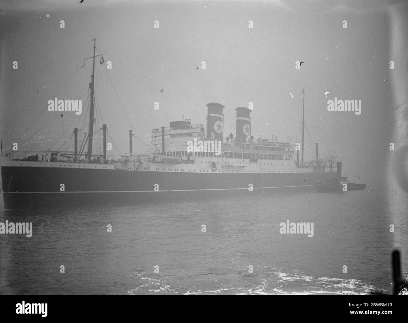 Il Blue Star Liner Almeda . Foto Stock