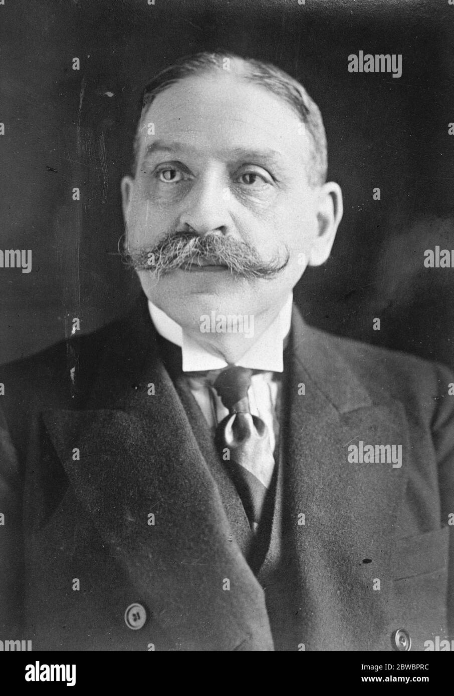 M Klotz, ex Ministro delle finanze francese. 18 aprile 1925 Foto Stock