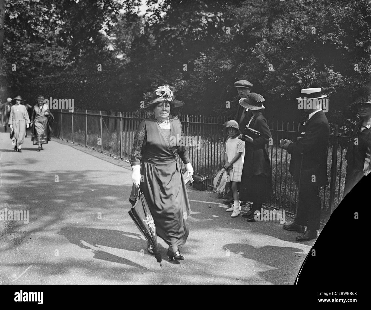 Festa del giardino reale a Buckingham Palace Muriel Contessa Helmsley 25 giugno 1924 Foto Stock