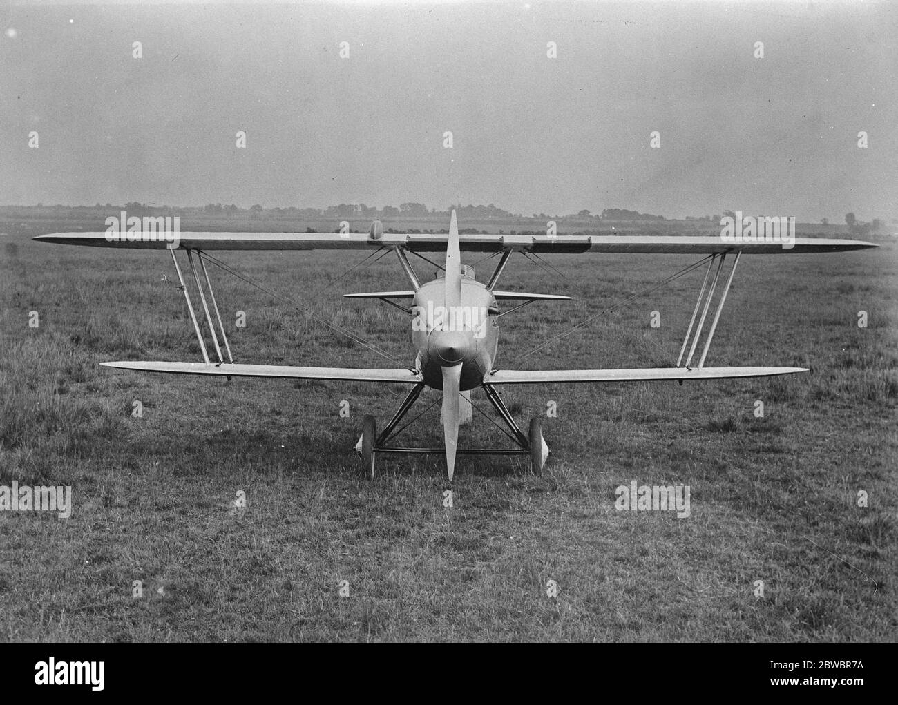 Il fairey' Firefly'. L' ultimo scout monoposto prodotto dalla Fairey Aviation Co , che e il piu' veloce al mondo , con motore Fairey' Felix'. 26 giugno 1926 Foto Stock