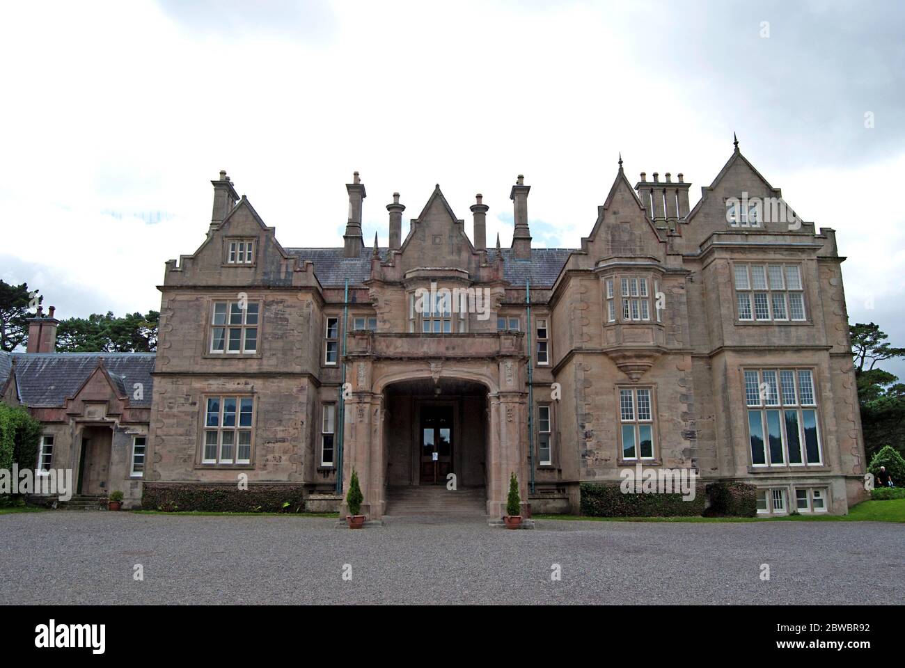 Muckross House nel Parco Nazionale di Killarney, Irlanda Foto Stock