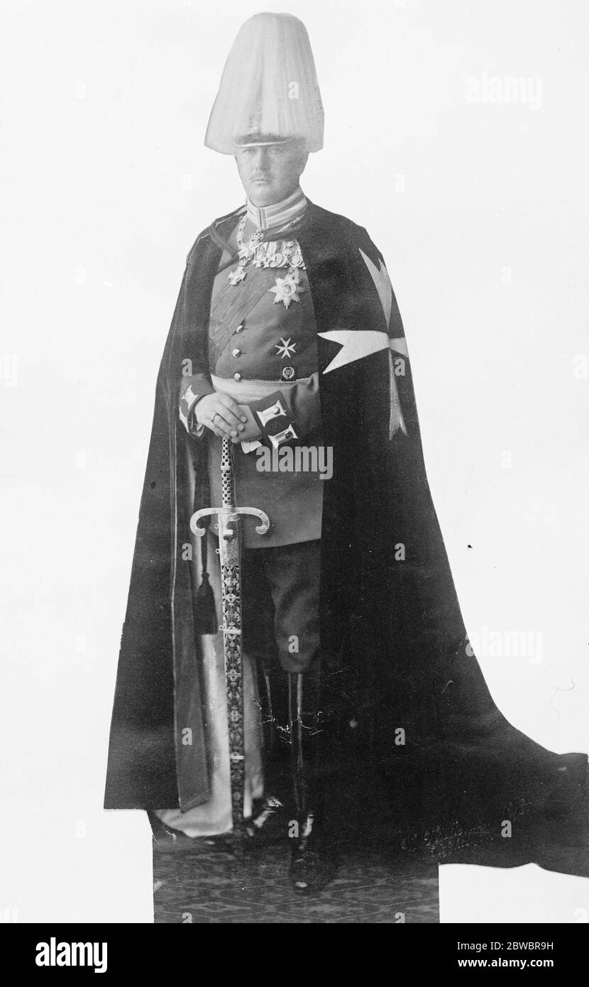 Il principe Eitel Friedrich , secondo figlio del Kaiser . 13 novembre 1926 Foto Stock