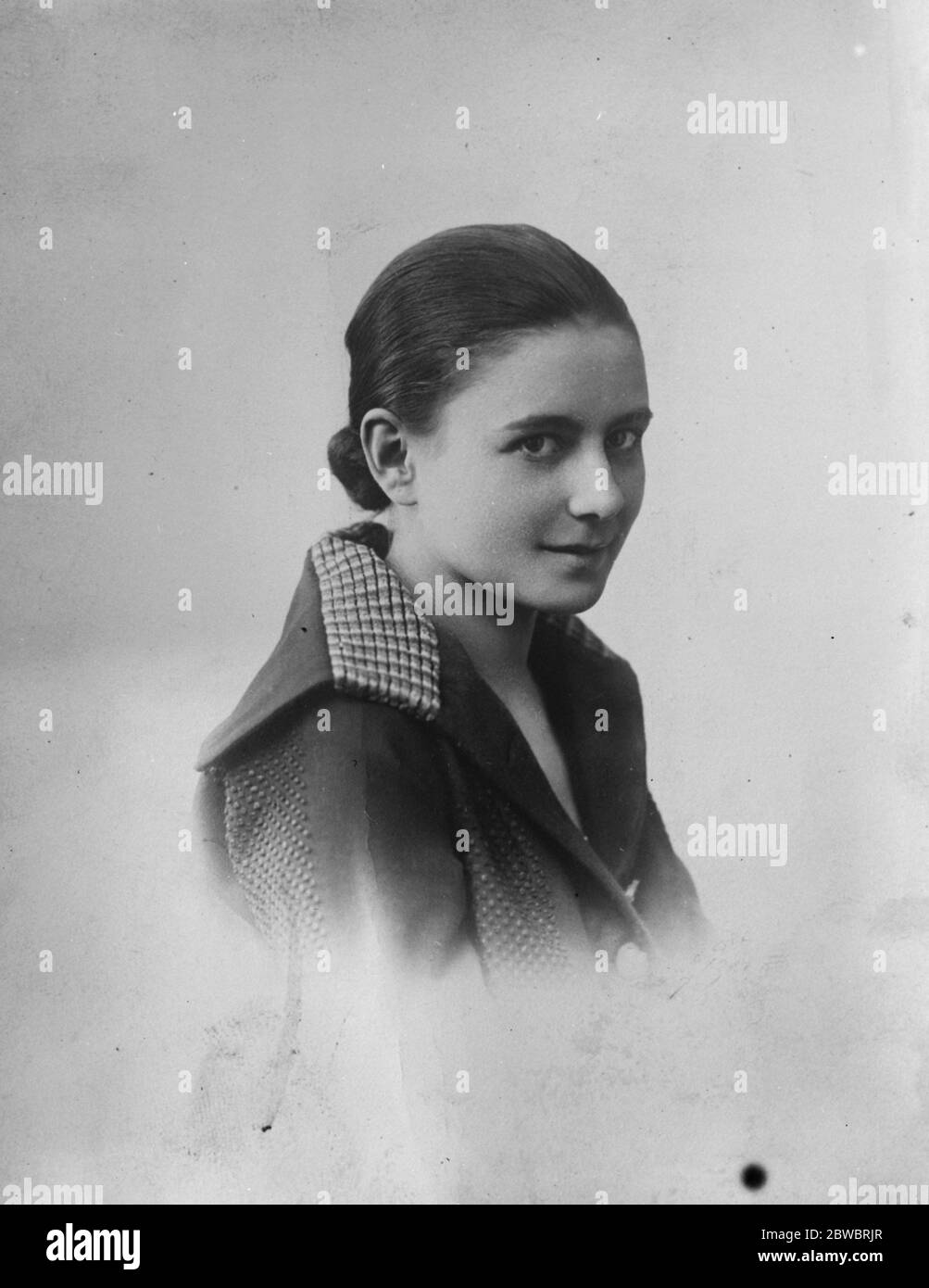 Marcelle Vioux , la giovane authress francese , il cui libro' le Mills of Man' e stato vietato dalle biblioteche e dai librai. 12 giugno 1926 Foto Stock