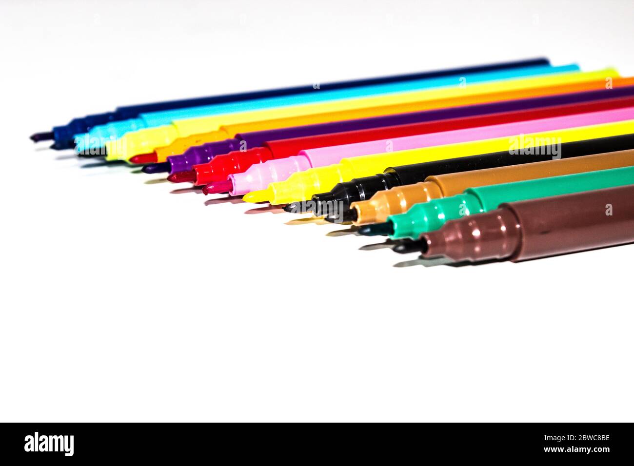 Un'immagine del colore dello schizzo Foto Stock