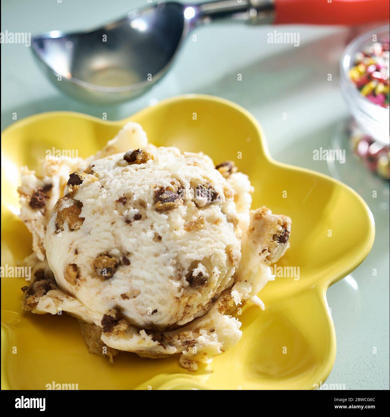 Pasta per biscotti gelato Foto Stock