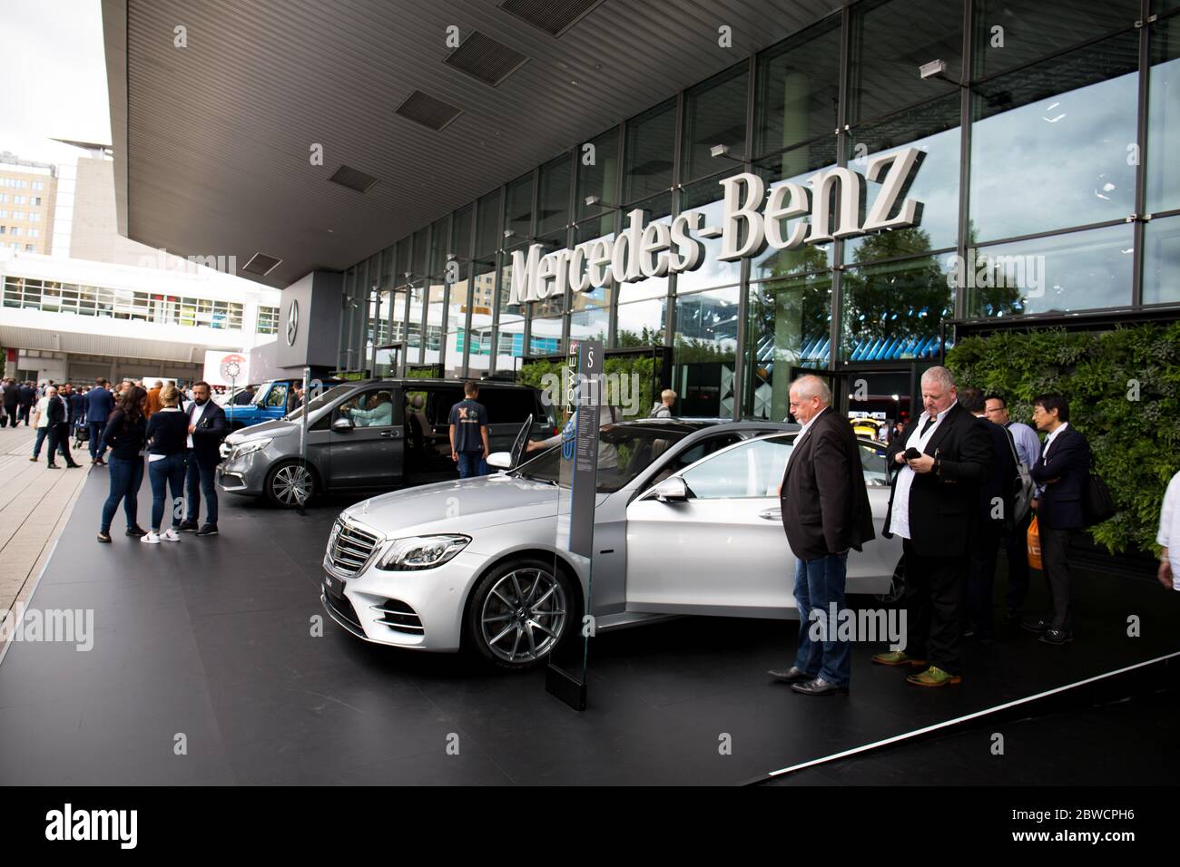 impressioni della fiera internazionale dell'automobile a francoforte sul meno germania nel settembre 2019 Foto Stock