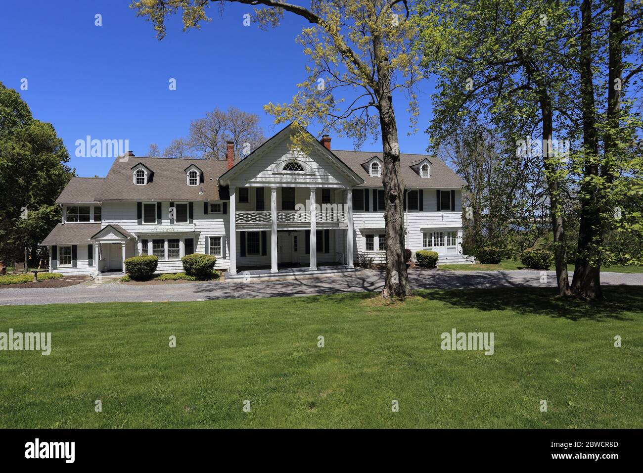 The Childs Mansion Cranes Neck Long Island New York Foto Stock