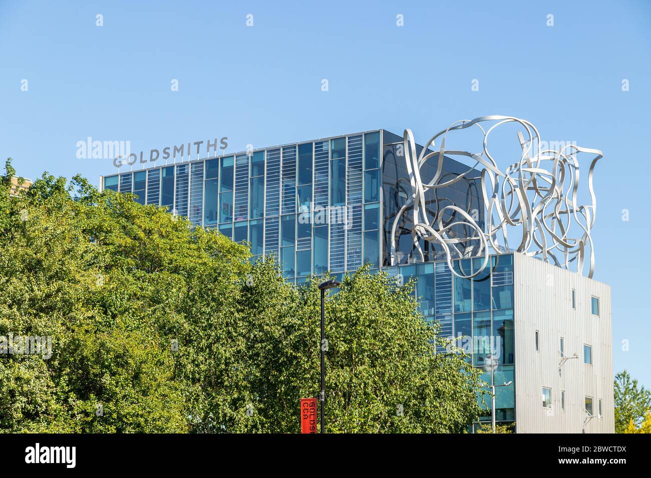 LONDRA, UK - 30 MAGGIO 2020: L'esterno degli edifici che fanno parte della Goldsmiths University di Londra. Foto Stock