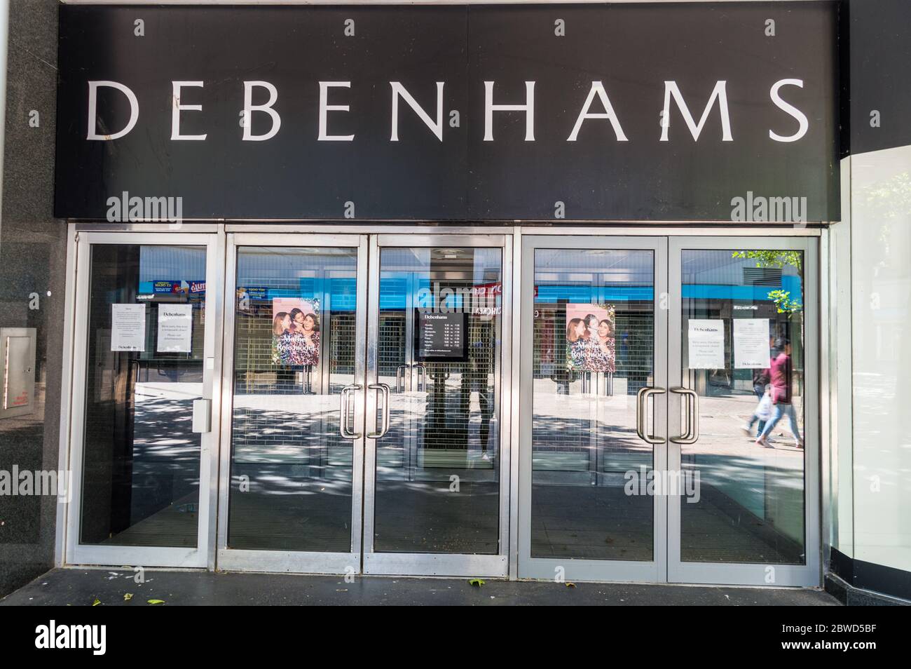 Debenhams store front Foto Stock Debenhams store front Foto Stock