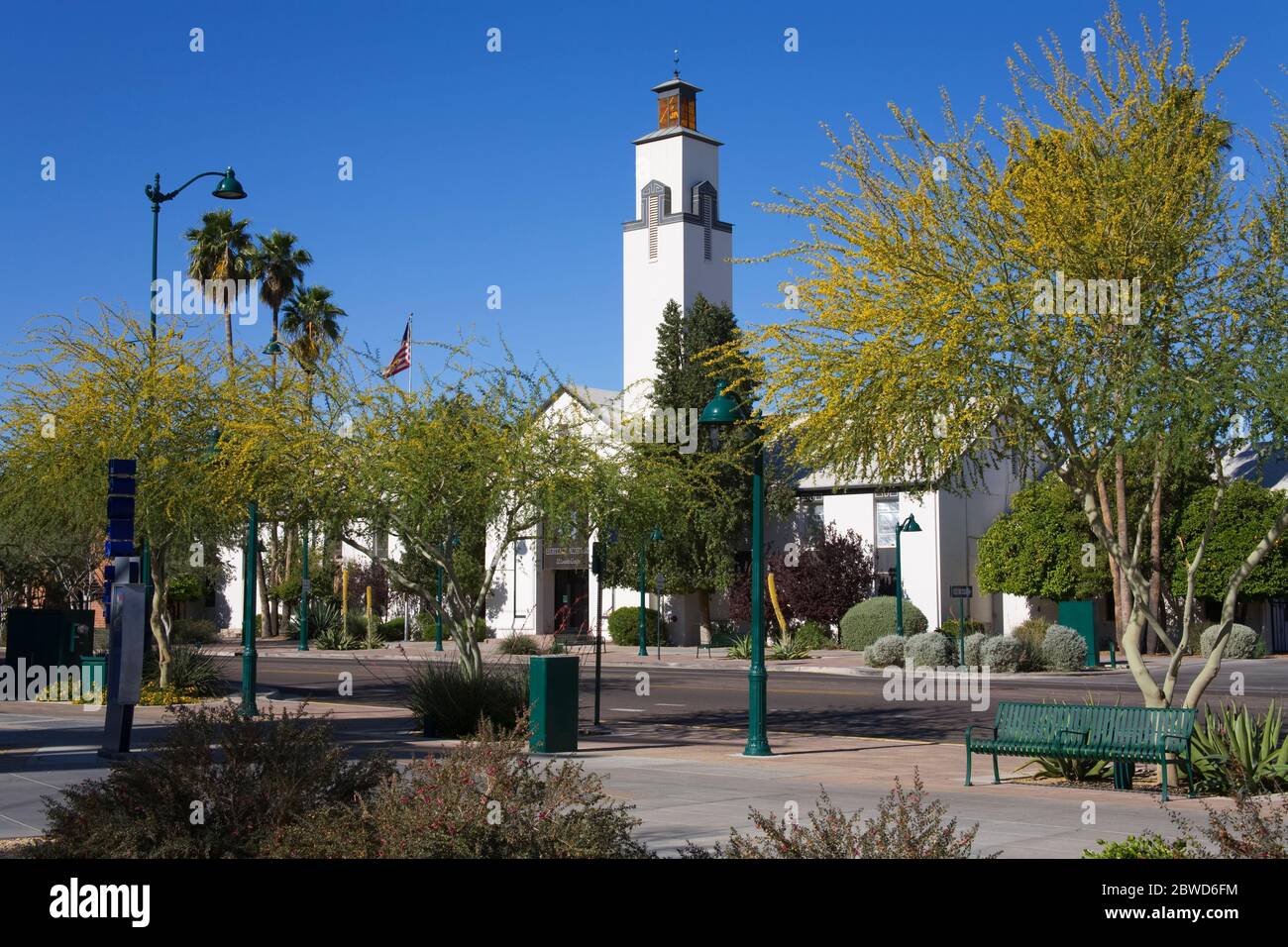 Accademia del patrimonio, Mesa City,una maggiore area di Phoenix, Arizona, Stati Uniti d'America Foto Stock