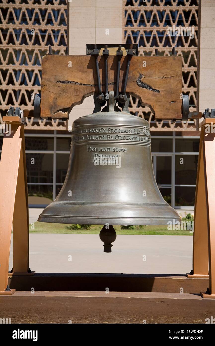 State Capitol Museum e Liberty Bell, Phoenix, Arizona, USA Foto Stock