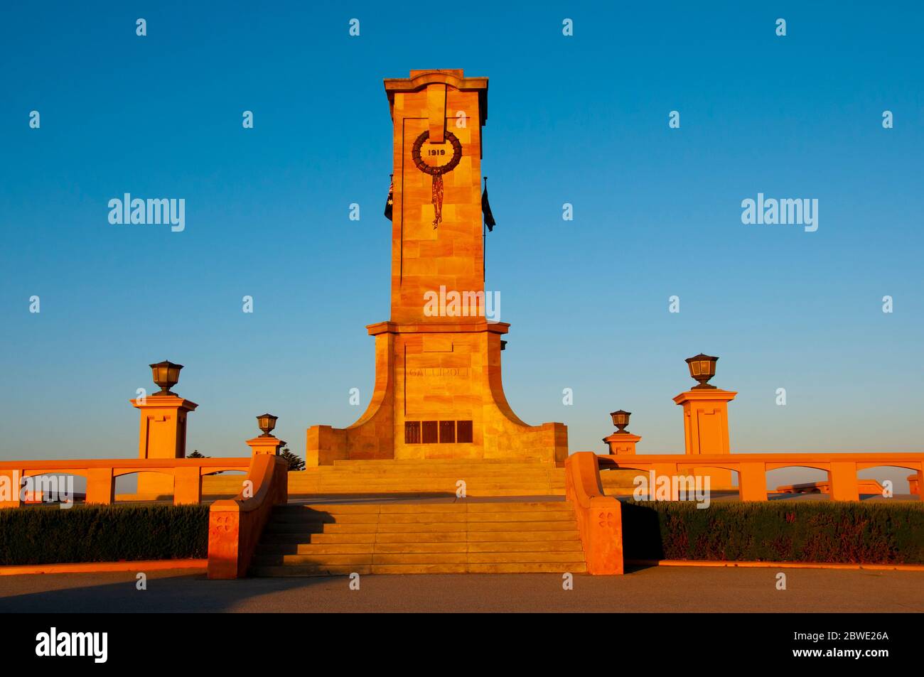 Fremantle, Australia - 21 dicembre 2019: Memoriale di guerra di Fremantle Foto Stock