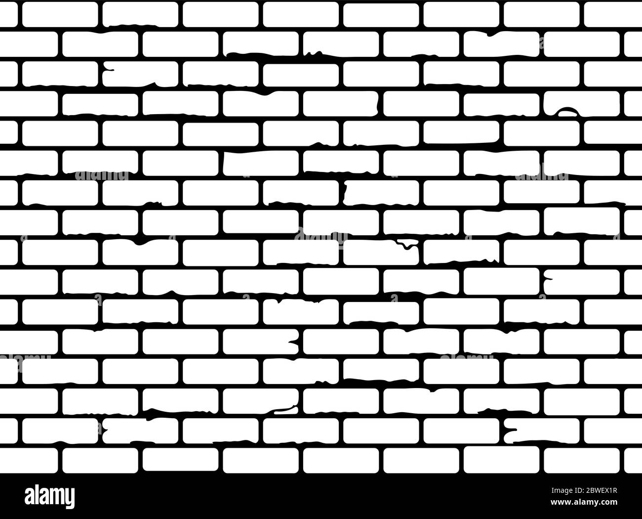 Seamless muro di mattoni Texture Illustrazione Vettoriale