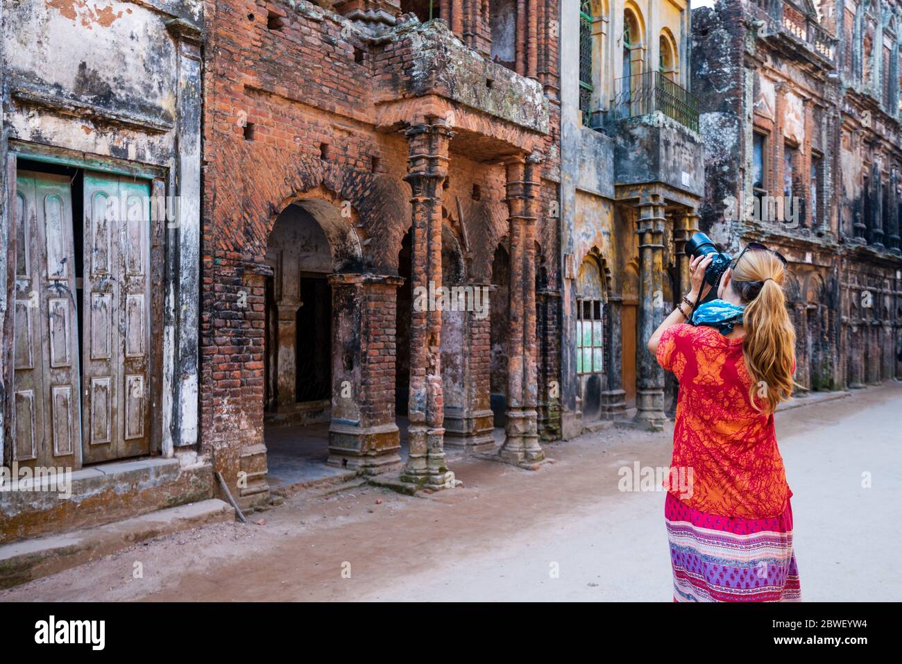 Sonargaon è una città storica del Bangladesh. Foto Stock