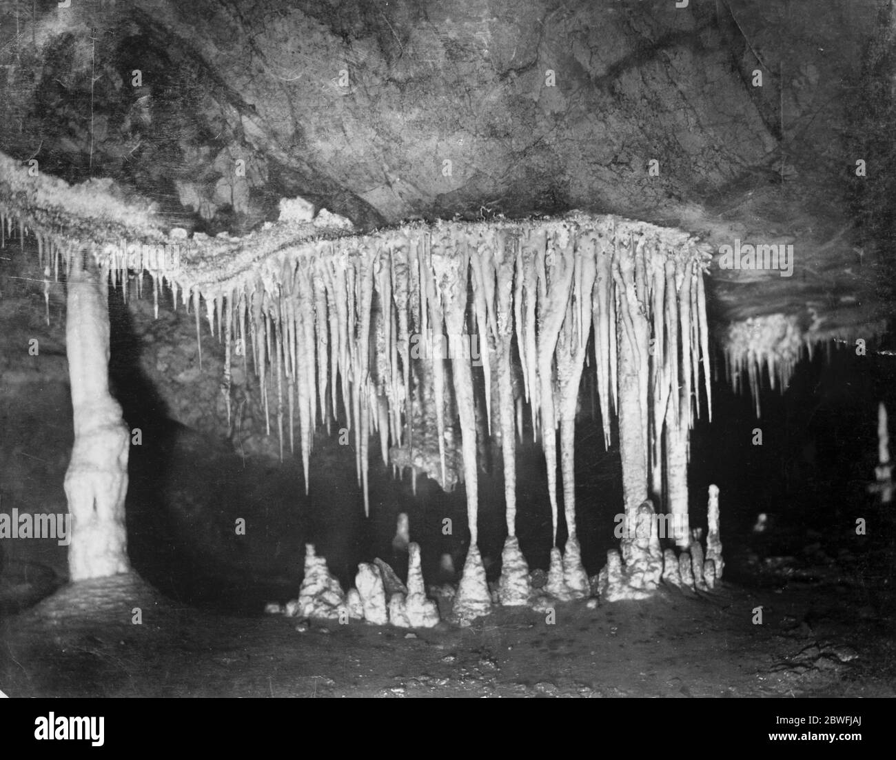 Nuovo Galles del Sud . Grotte di Jencan , Grotta di Nellie . 2 aprile 1927 Foto Stock