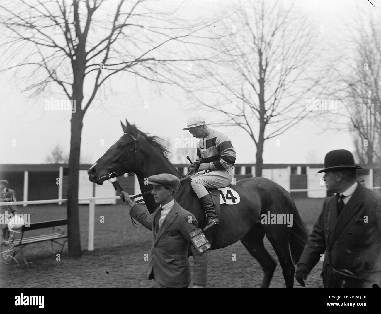 C Smirke , Jockey 1924 Foto Stock