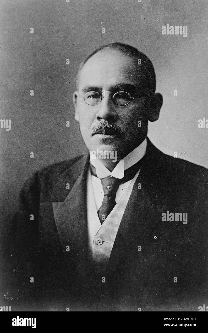 Japans nuovo Premier Viscount Kato , che il lunedì ha accettato la premiership giapponese 9 giugno 1924 Foto Stock