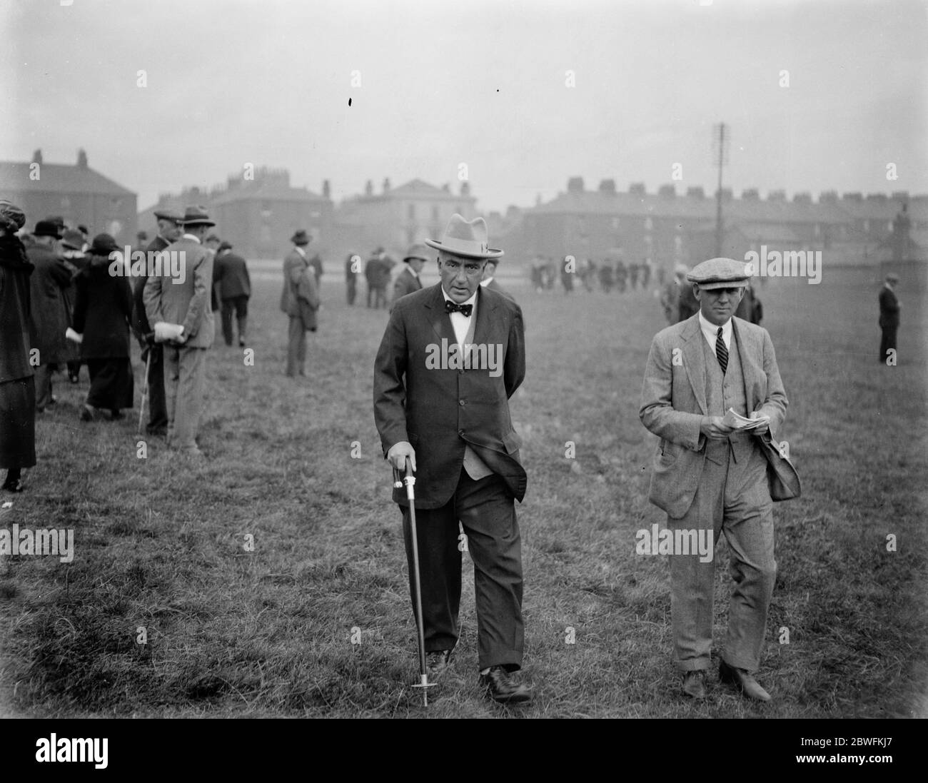 Riunione di Doncaster St Leger . Sig. Frank Curzon. 13 settembre 1923 Foto Stock