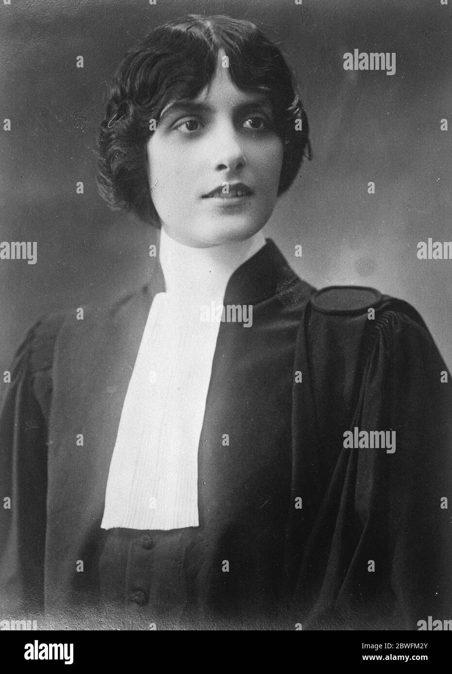 Mdlle Helene Miropolski . 13 aprile 1926 Foto Stock